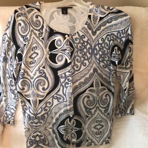 White House Black Market cardigan sweater.